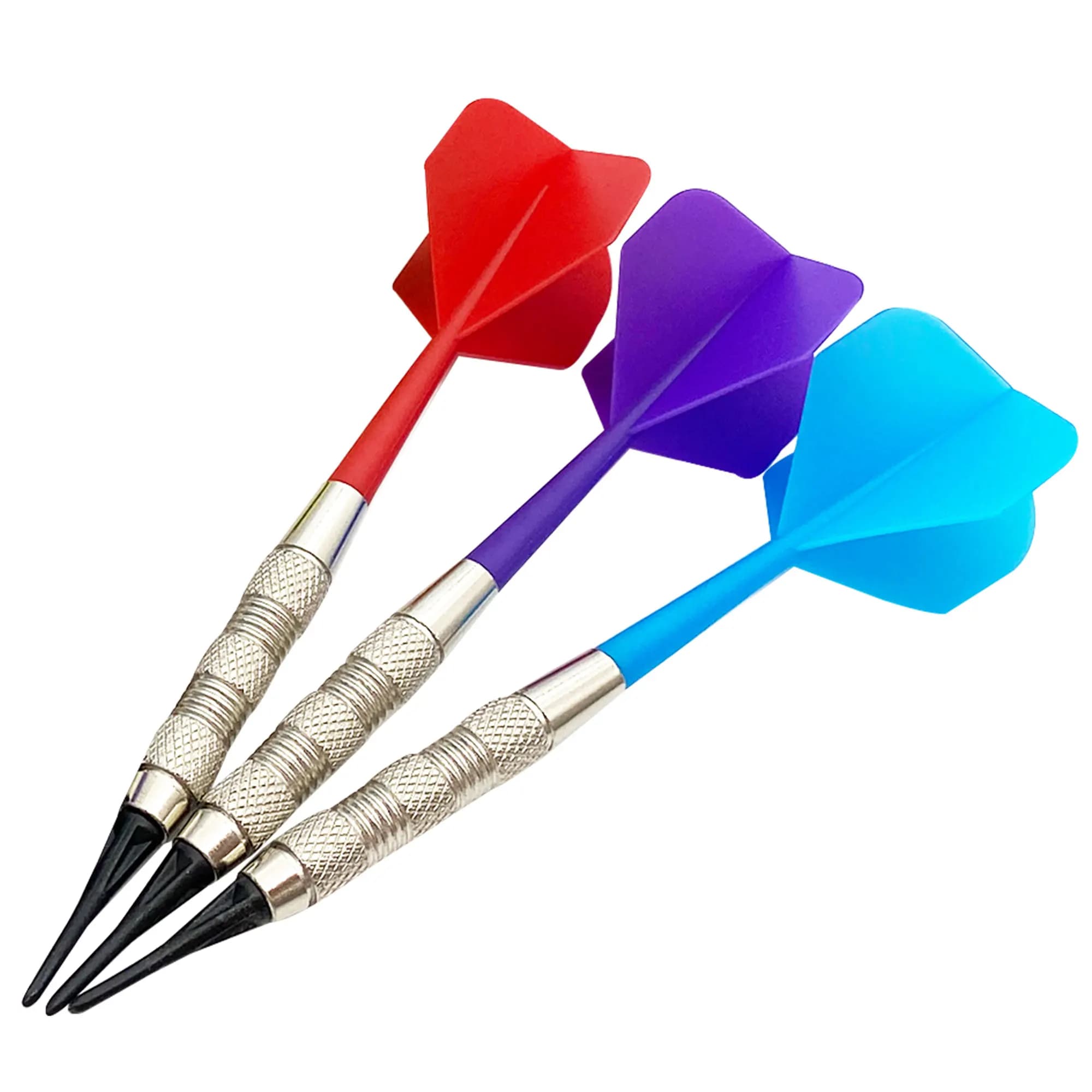 PENPEN Set di 3 freccette con punta in plastica, non facili da rompere e piegare Freccette professionali con punta morbida da 19 g con albero in ferro nichelato