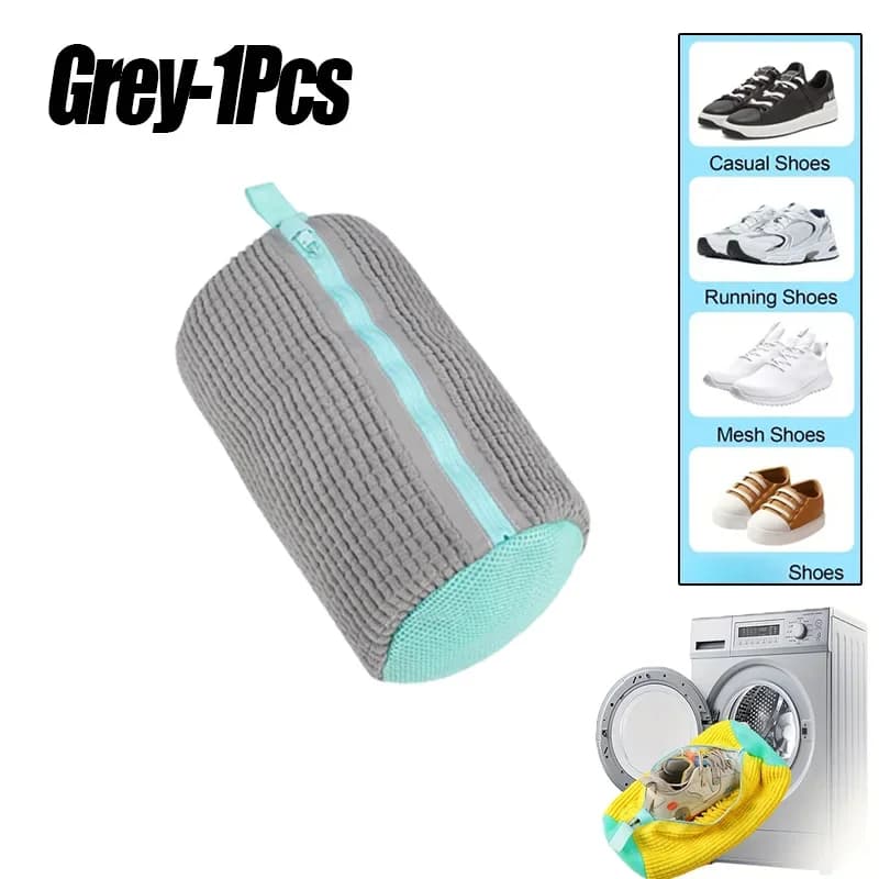 Washer Bags with Shoes Hinge, with Soft Interior, Perfect for Sneakers with Shoe Brush