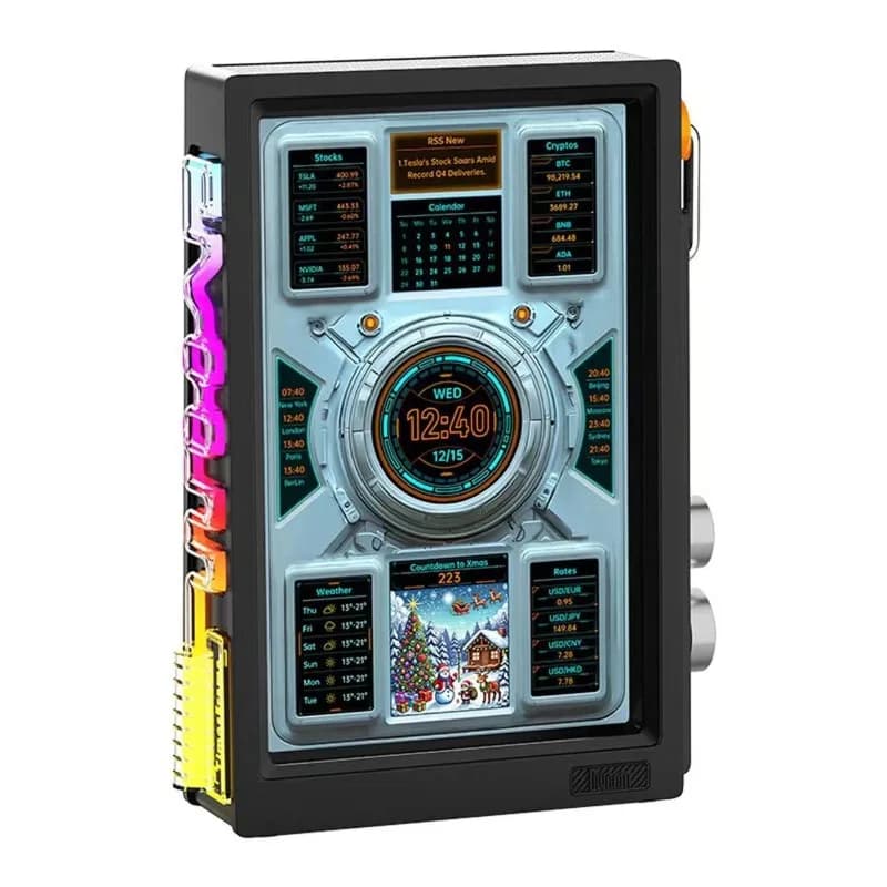 Transparent Floating Digital Photo Frame - Hd Smart Display for Home
