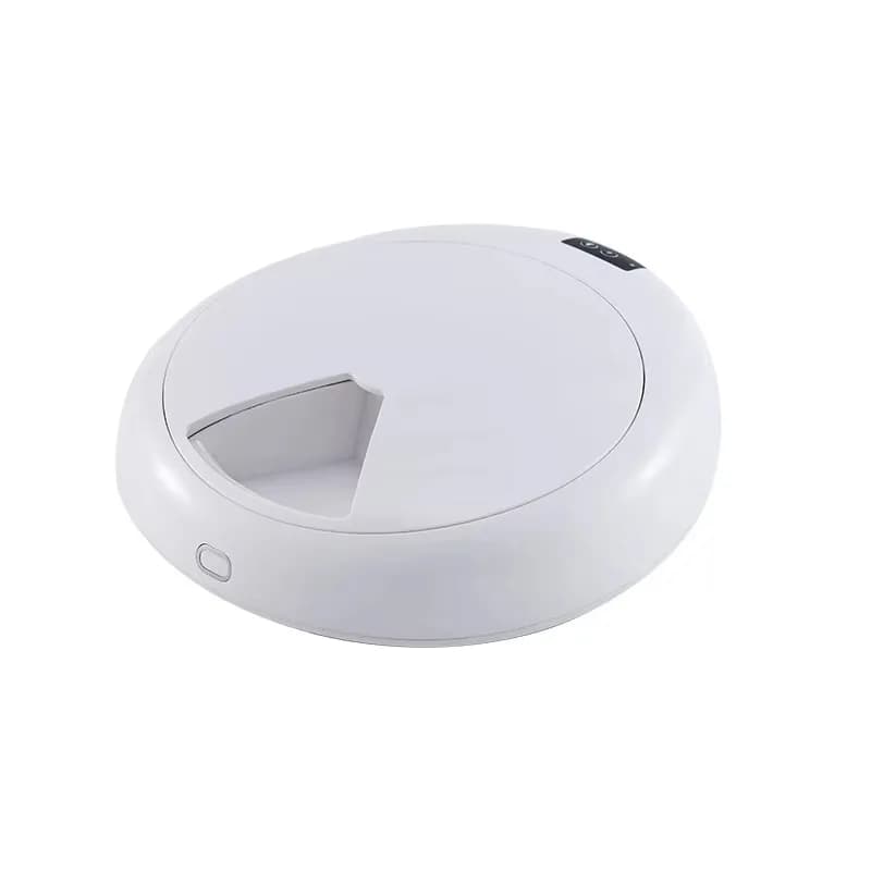 Distributore Automatico di Cibo per Cani e Gatti con Supporto Bluetooth e APP, Design Staccabile, Ciotola per Cibo Fresco a Cristalli di Ghiaccio, Lunga Durata della Batteria