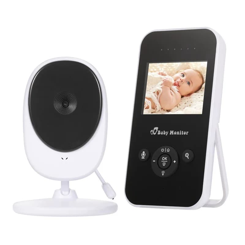 Schermo LCD da 2,4 pollici Video Baby Monitor Ninna nanna Cam Telecamera wireless VOX Display della temperatura Visione notturna Babysitter