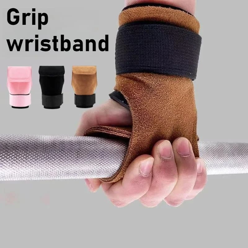Fitness Wrist Support Hooks - Heavy Duty Lifting Belts Pull Up - Gym Gloves with Non-slip Bearings