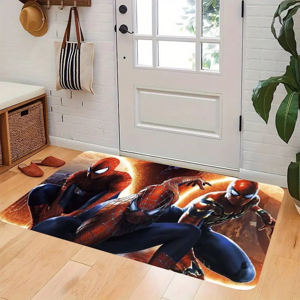 1pc of for Marvel Spider Man Doormat, a Superhero-Themed Mat Suitable for Entryways, Doorways, And Hallways, Great for Home De