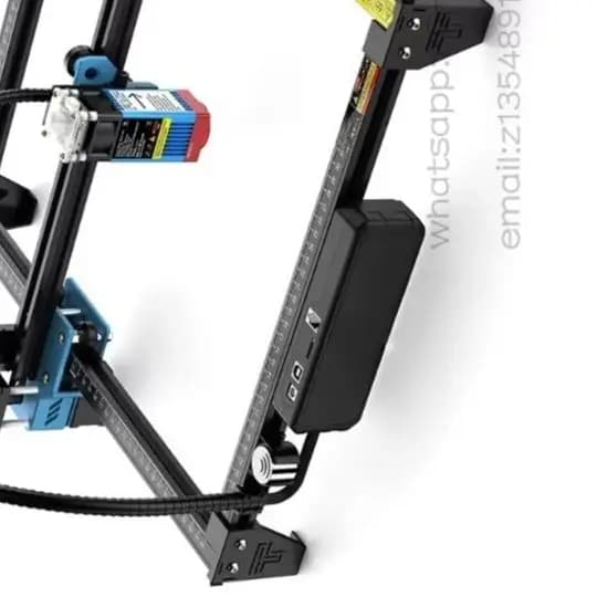 Macchina per incidere TTS-55PRO 5,5 W/40 W taglio di tavole di legno incisione in acciaio inossidabile acrilico