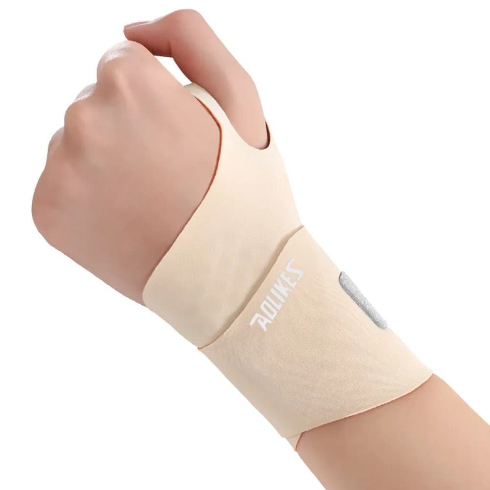 Tutore da polso traspirante Badminton Tennis Supporto di compressione leggero Le donne prevengono distorsioni tendinite