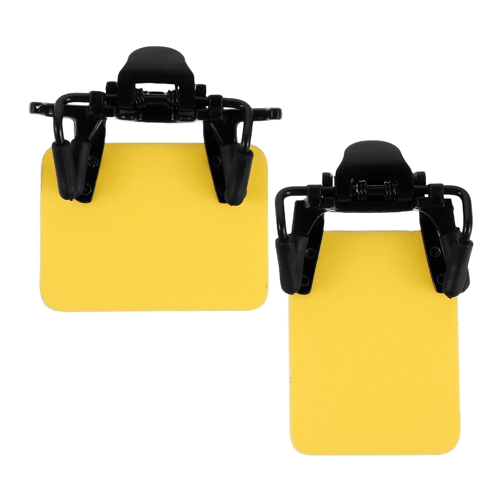2 Pezzi Maschera Oculare Clip-on di Precisione per Tiro con l'Arco, Protezione Laterale Anti-Luce e Anti-Riflesso per Occhiali, Scudi di Sicurezza per Tiro al Bersaglio