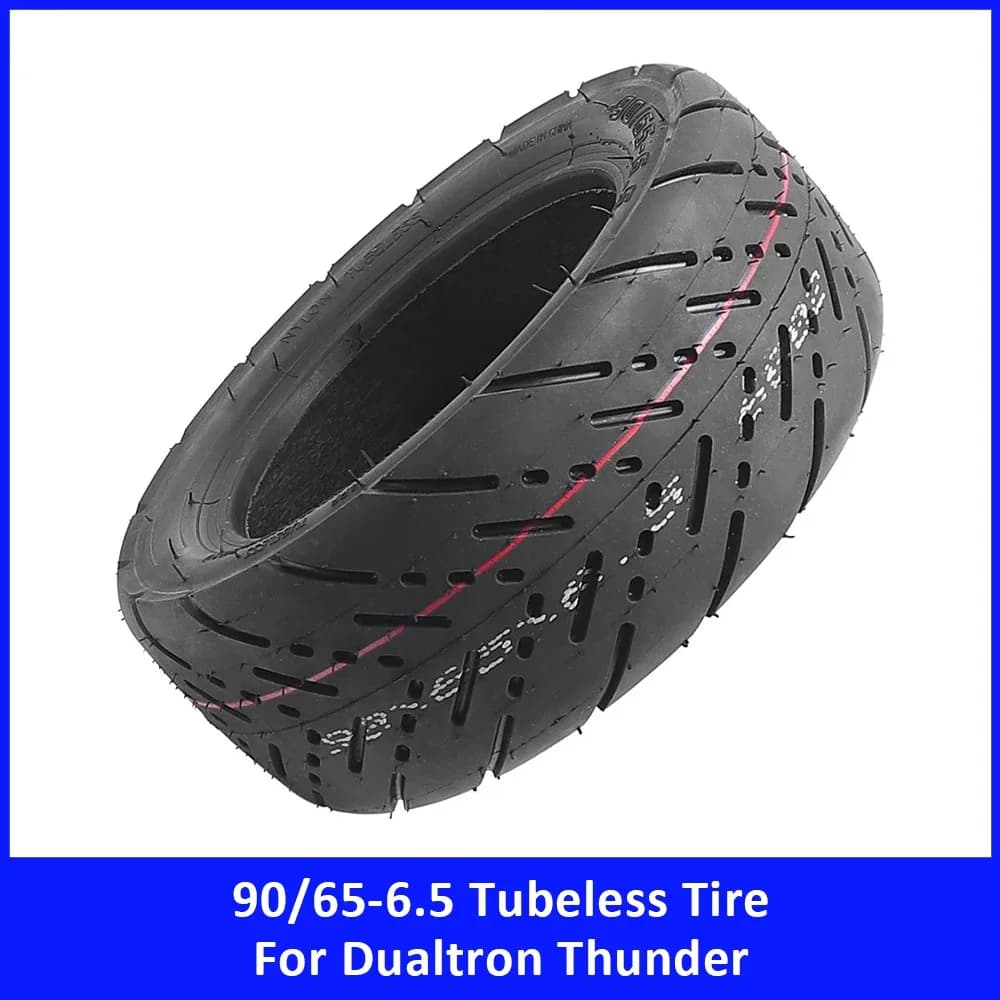 Pneumatico Tubeless da 11 Pollici 90/65-6.5 per Monopattini Elettrici Dualtron Thunder, Zero 11X, Kukirin G4 - Pneumatico Fuoristrada Sottovuoto