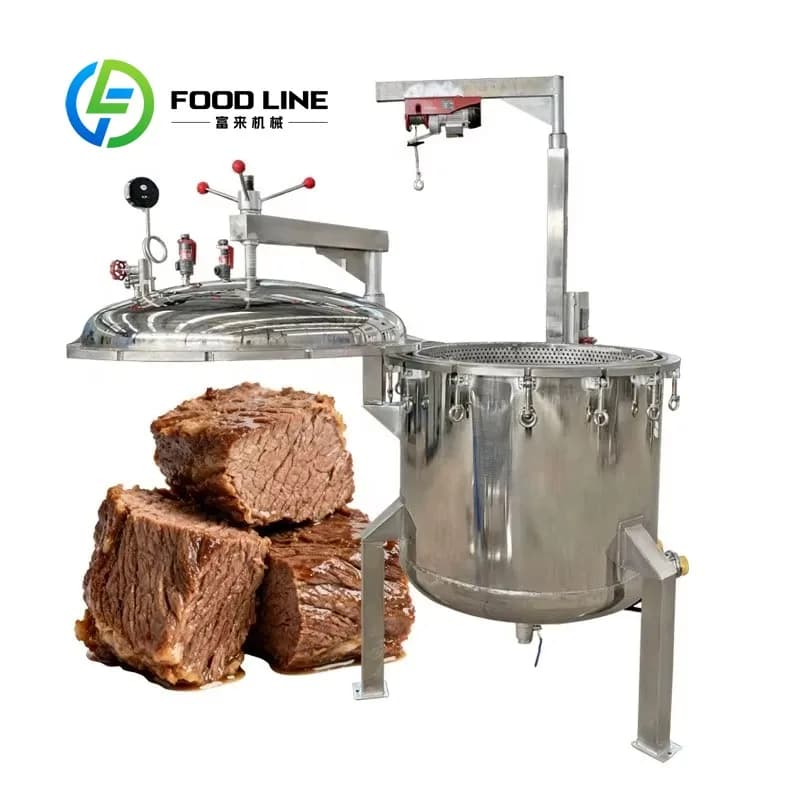 Custom Industrial Electric Pressure Pen for Meat, Bones and Soups, Commercial Use and Catering