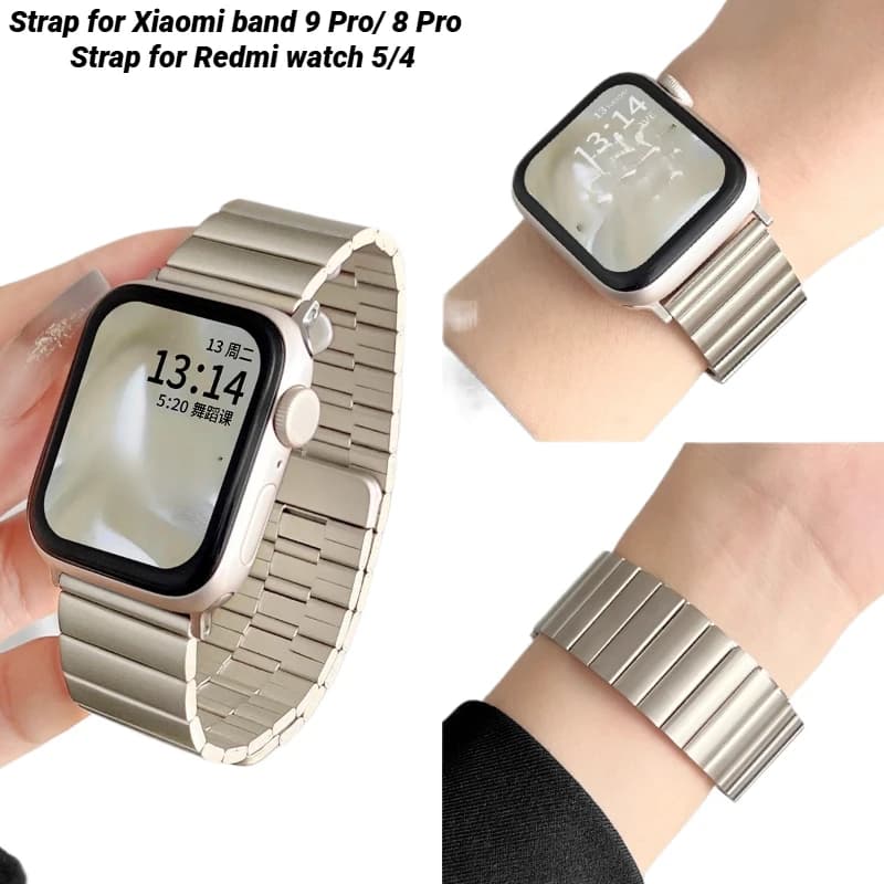 Cinturino magnetico per Xiaomi band 9 Pro cinturino in metallo Correa cinturino sportivo per orologio Redmi 5/4 cinturino di ricambio SmartWatch