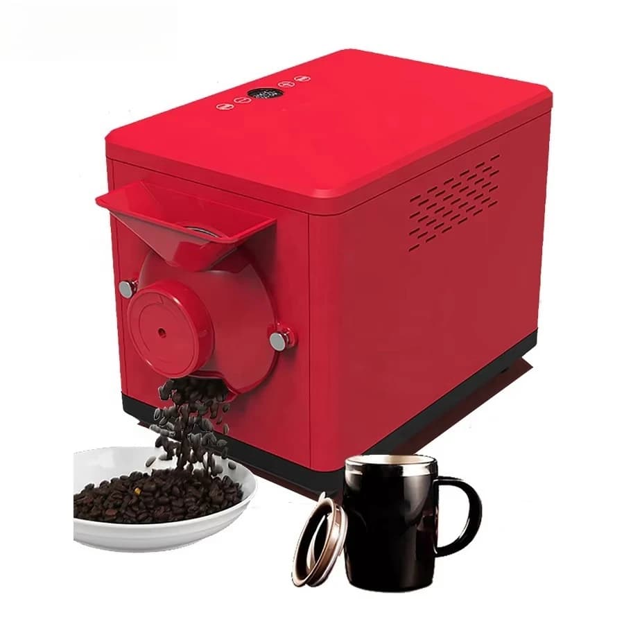 Grade Drum Full Automatic Coffee Roaster Coffee Bean Roasting Smart Baking Machine