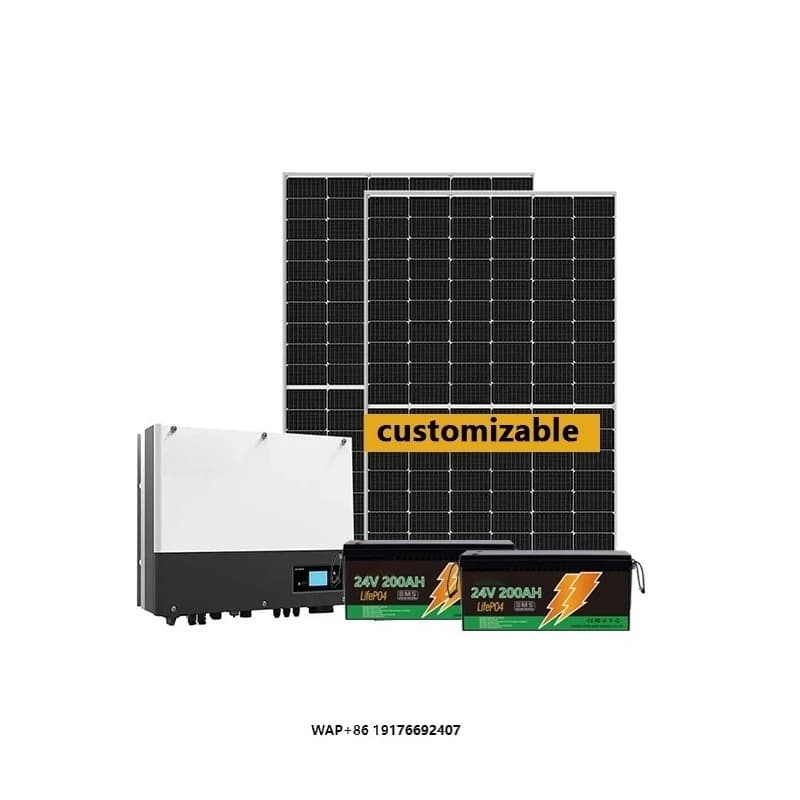 Sistema Completo di Energia Solare Off-Grid 30kw 35kw 40kw 50kw Impianto Fotovoltaico Centrale Elettrica Solare