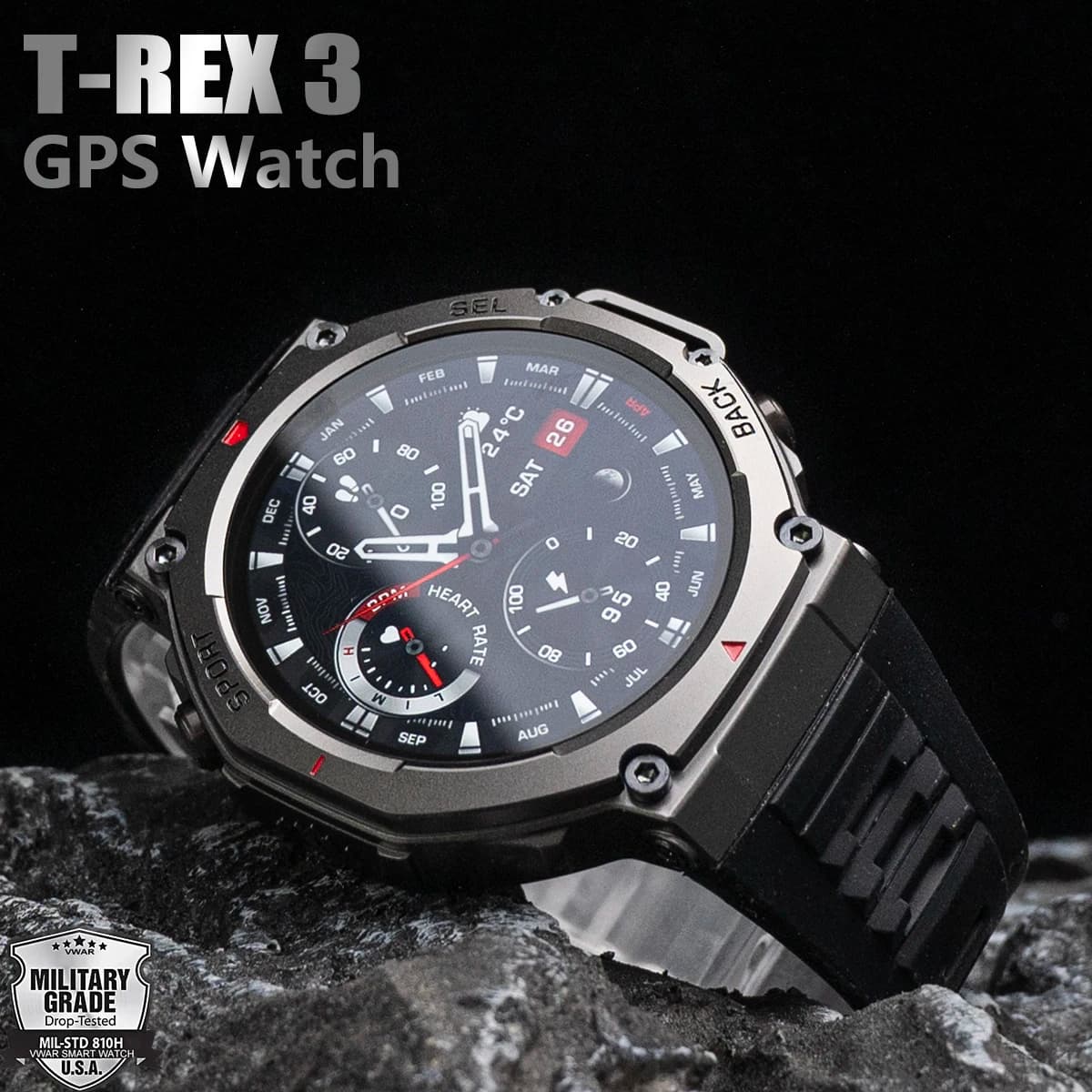 Nuovo Smartwatch GPS Premium Originale 2026 con Display AMOLED Ultra HD, Chiamate BT, Impermeabile 10ATM, Bussola e Braccialetto Intelligente