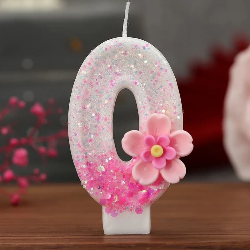 Creative digital candle birthday cake decoration daily necessities birthday candle