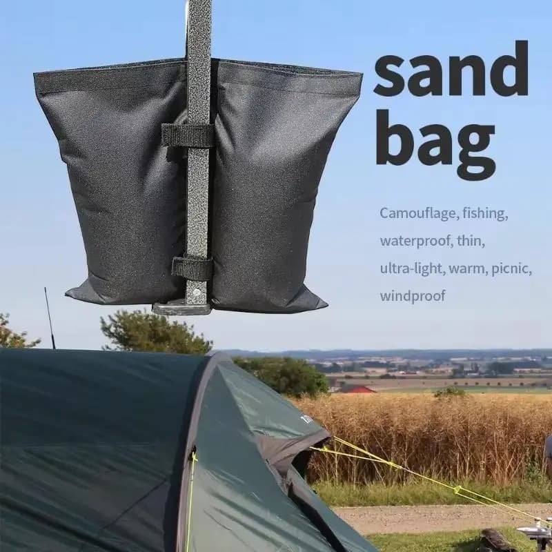 1/4Pcs Camping Equipment Garden Gazebo Foot Leg Feet Weights Sand Bag Marquee Waterproof Tent Set Outdoor Tent Accessories