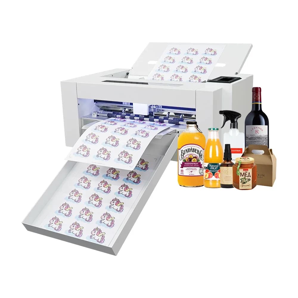 MSSkycut ZD350 A3+ Macchina da Taglio Digitale con Telecamera CCD per Adesivi in Vinile, Alimentazione Automatica e Taglio Contorno