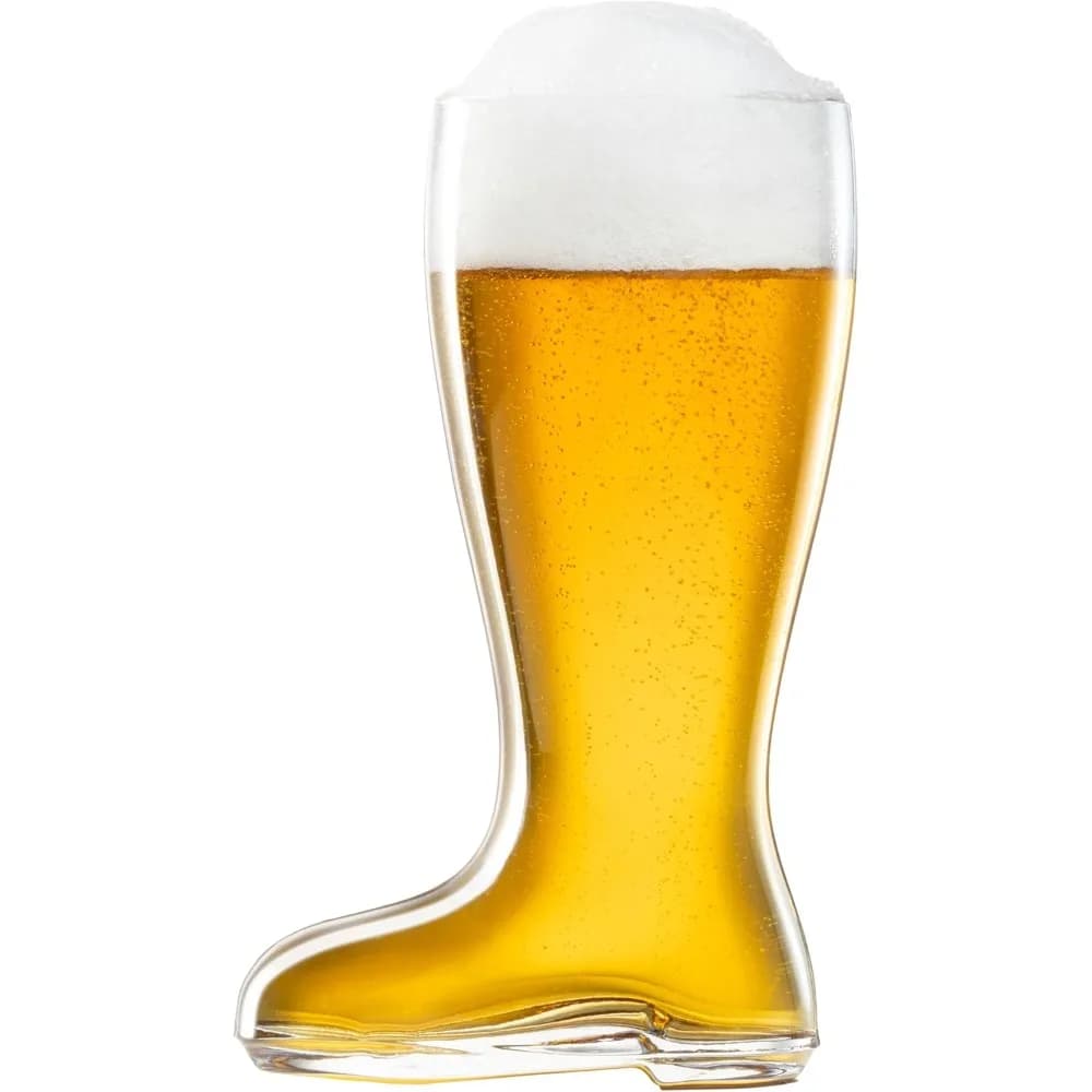 Das Boot Bicchiere da birra da 1 litro Autentico bicchiere da birra tedesco Tazza da bere in stile cowboy da 1 litro per la festa dell'Oktoberfest