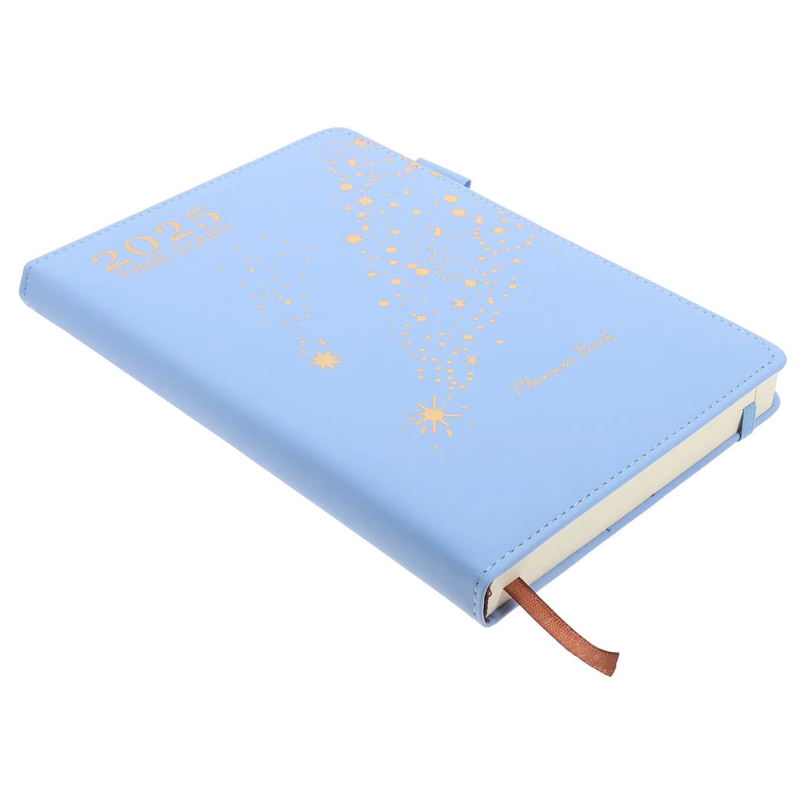 2025 Daily Planner Notebook Stylish Portable Academic Organizer Book Schedule Agenda Planner Office Writing Notebook