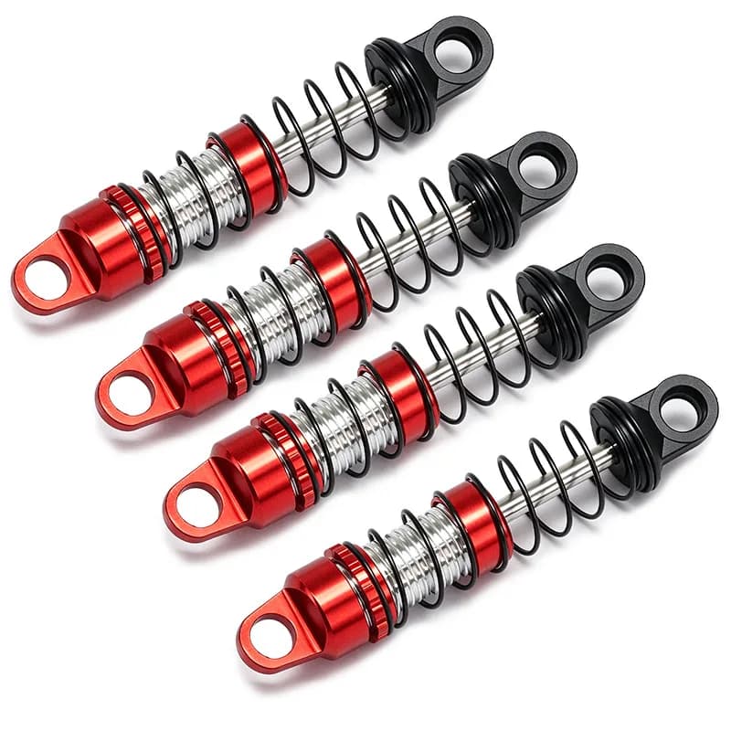 RC Car 26mm Threaded Preload Adjustable Metal Shock Set For 1/30 Axial SCX30 Ford Bronco Jeep Wrangler K10 Micro Rock Crawler Pa