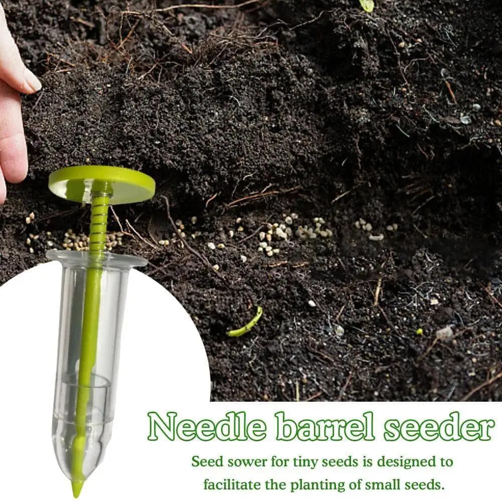 Seminatrice Portatile a Siringa, Seminatrice Manual, Spargiseme, Instrument for Semina di Fiori e Piante