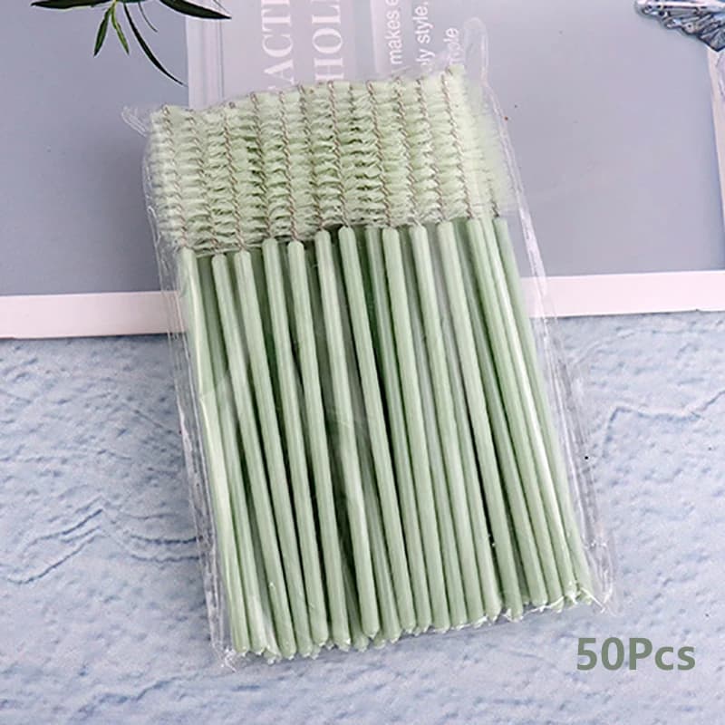 100Pcs Eyelash Brushes Makeup Brushes Disposable Mascara Wands Applicator Spoolers Eye Lashes Cosmetic Brush Lash Extension Tool