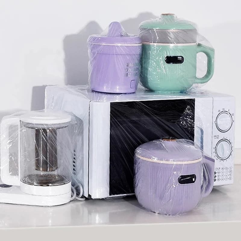 10 Pcs 60-110CM disposable transparent dust cover and throw rice cooker protective cover for air fryer household appliances microwave cover