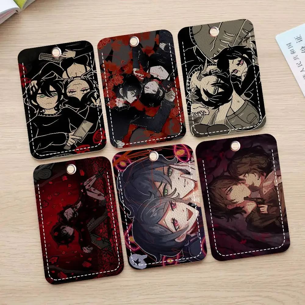 Il bara di Andy e Leyley Gioco Portachiavi con carte di cartoni animati Anime Borsa con ciondolo alla moda Porta carte Porta Bus Card Regalo di compleanno carino