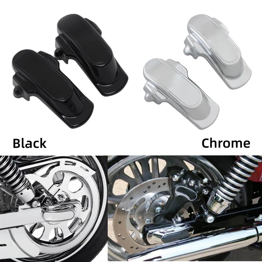 Accessorio moto assale posteriore dado copre tappi per Harley Dyna Street Bob Super Glide Low Rider Fat Bob Wide Glide 2006-2015