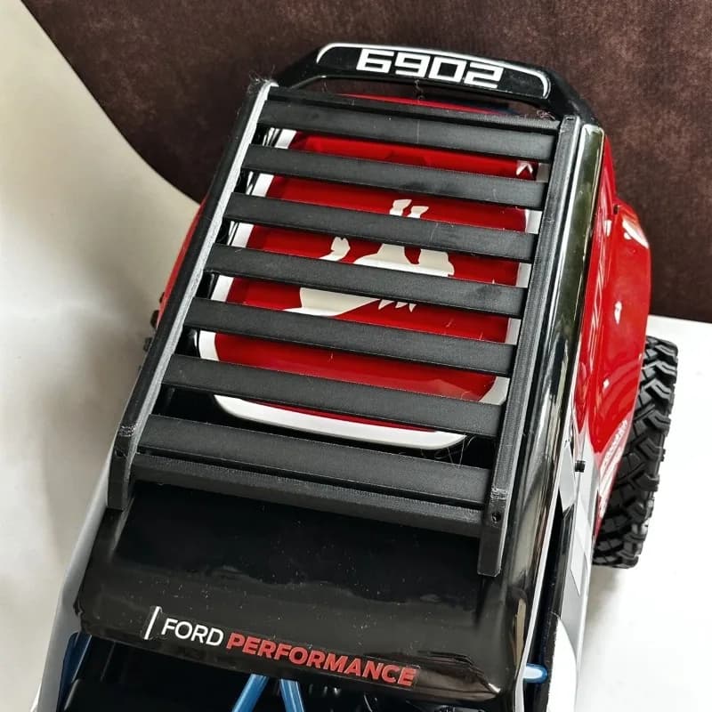 MJX H8P 1/8 RC Auto Roll Cage e Portapacchi sul Tetto Parti di Aggiornamento Alla Moda Decorazione Esterna Accessori Modificati per Rc Crawler Modello