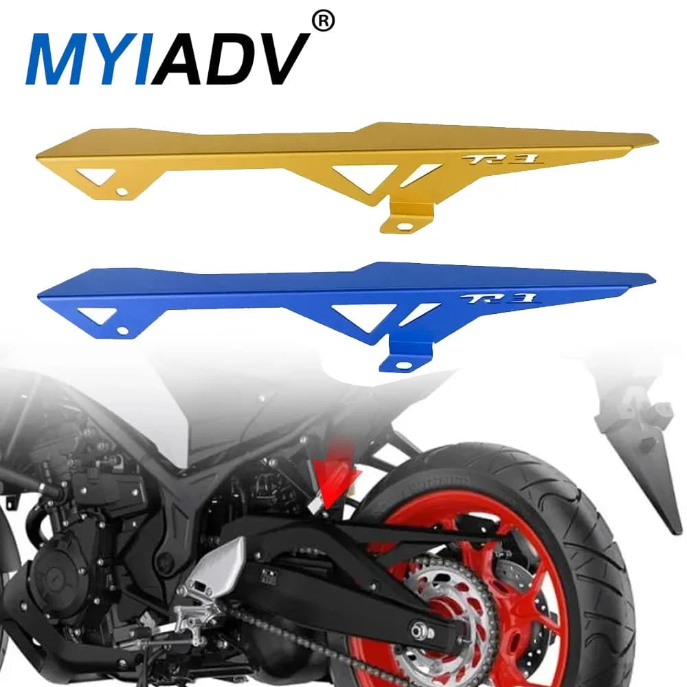 Per Yamaha MT03 MT25 YZF-R3 YZF-R25 2015-2018 Moto Ruota Posteriore Catena Della Copertura Della Protezione Pignone Protezione Della Copertura Della Protezione Accessori