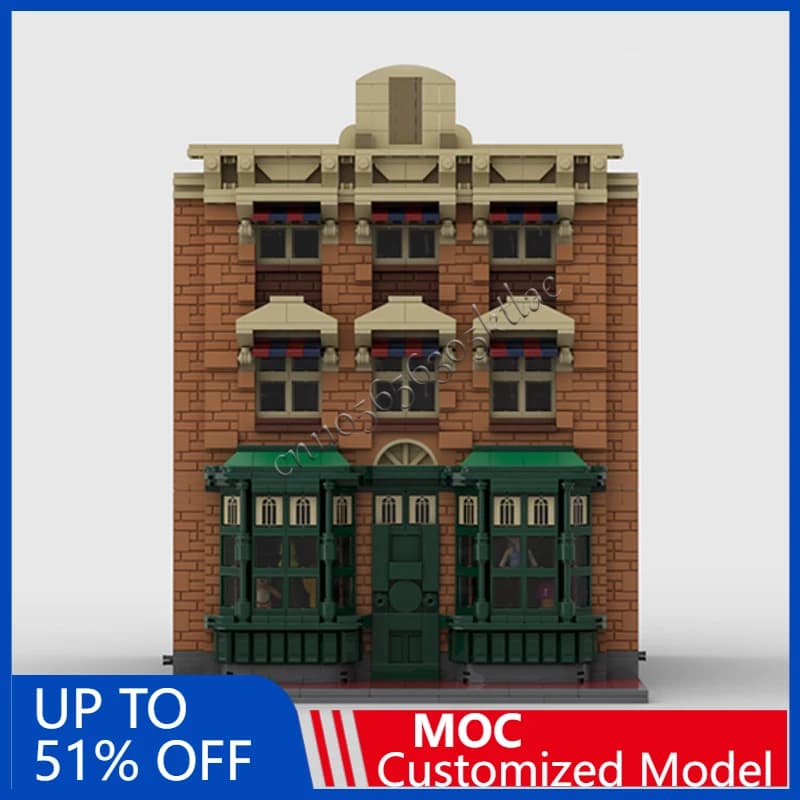 1524 PCS City Street Scene Emporium Gift Shop MOC Personalizza blocchi modulari Tecnologia per bambini Regalo giocattolo di Natale fai da te
