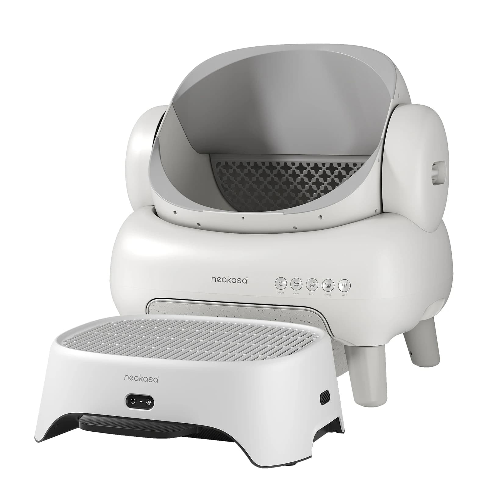 Purificatore d'Aria Domestico Neakasa AirStep con Filtri HEPA e a Carbone Attivo, Silenzioso 40 dB, per Aree con Animali Domestici e Controllo degli Odori