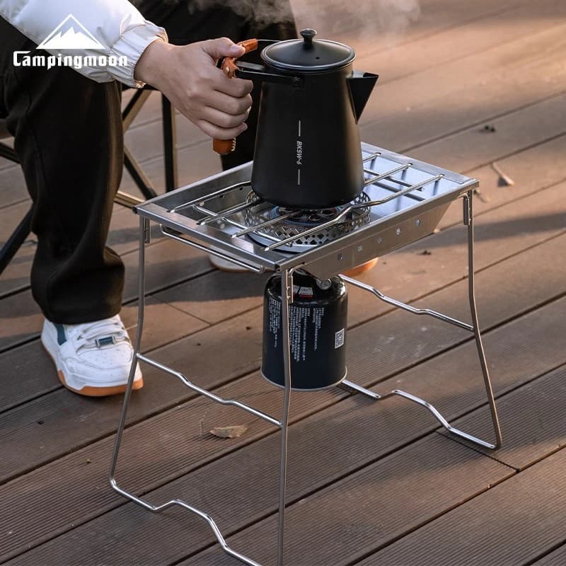 OD-4 Scott High Mountain Stove Camping Large Diameter Windproof and Stable Pressure Stove Head Portable High Power Gas Stove