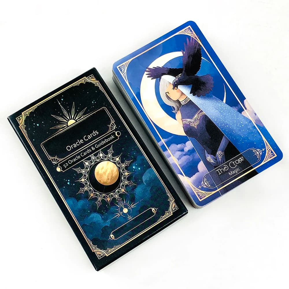Nuove carte Oracle 52 Carte Oracle Versione inglese Mazzo di divinazione preattiva Gioco da tavolo Gioco di carte per feste in famiglia Giochi di festa