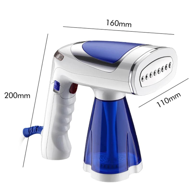 STLF CJM 1600W Ferro da stiro a vapore elettrico tenuto in mano Ferro da stiro a vapore automatico con spazzola di linea Mini vaporizzatore pieghevole per indumenti
