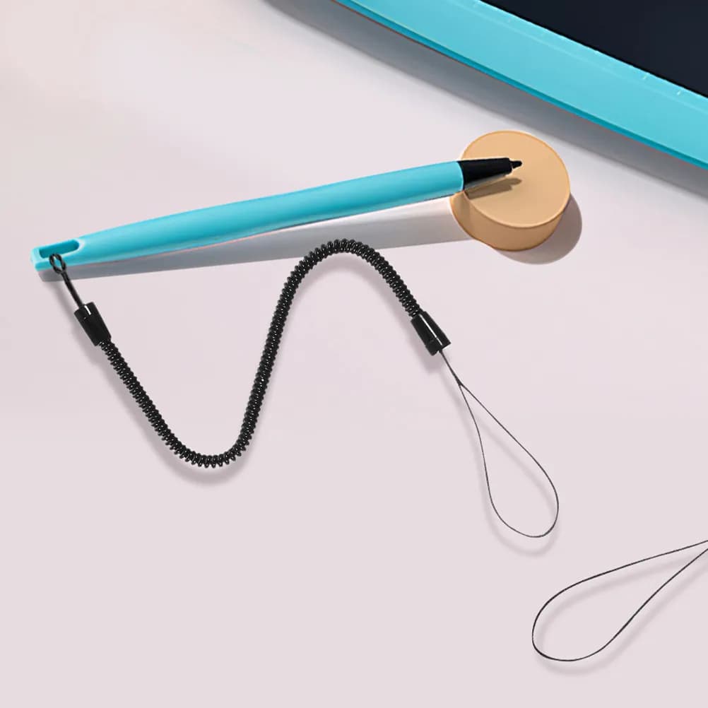 10 Pezzi Cinturino Elastico per Penna Stilo, Cordino Retrattile Anti-Smarrimento per Accessori da Disegno per Tablet
