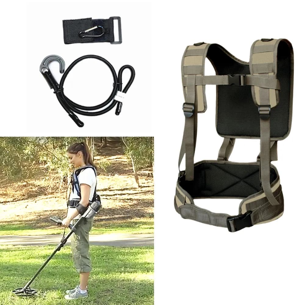 Metal Detector Generic Detecting Harness Sling for All Metal Detectors Pro-Swing 45 Support Garrett Bounty Hunter GPX