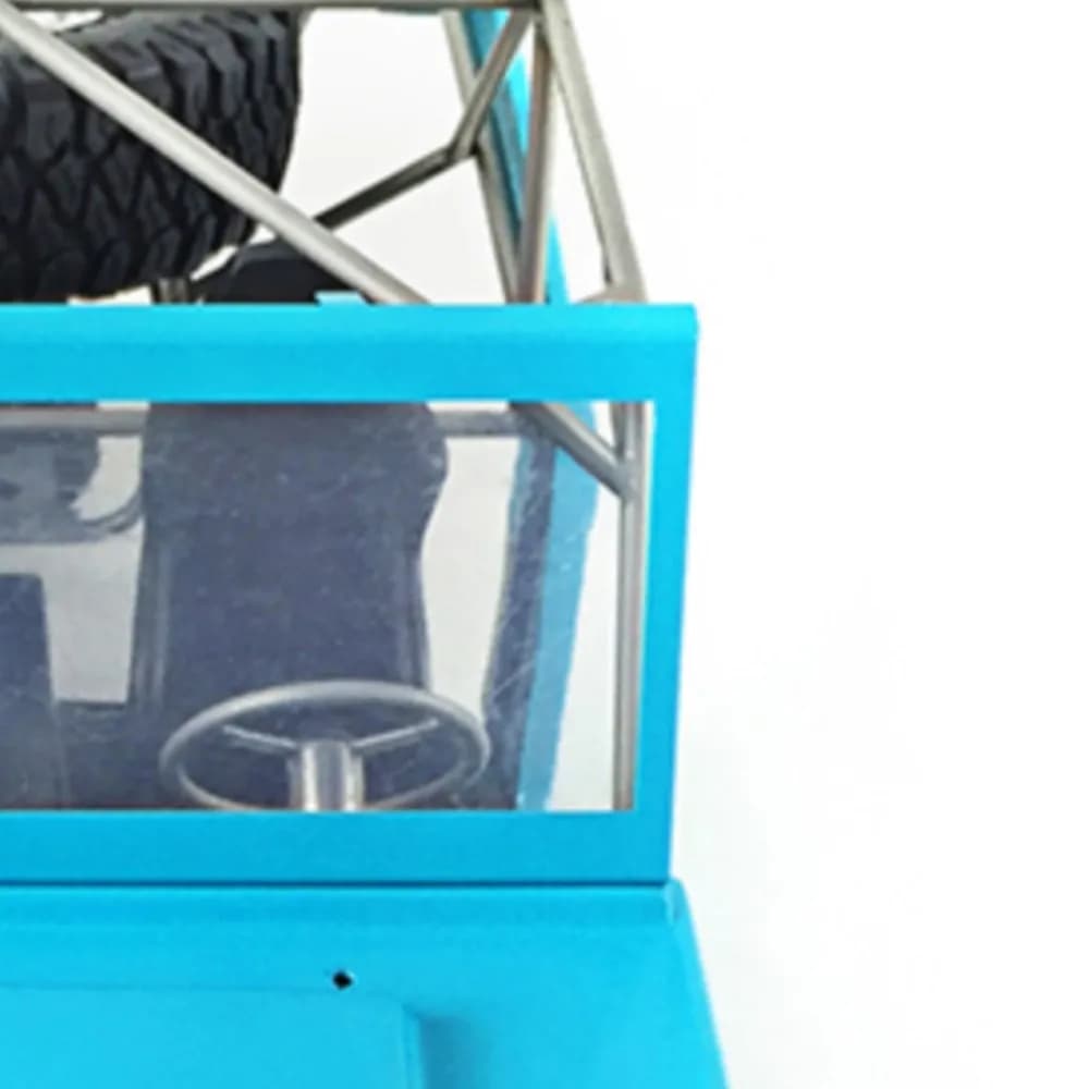 TFL RC 1/10 SCX10 Crawler NON verniciato Shell Telaio in metallo Modello di auto 4WD