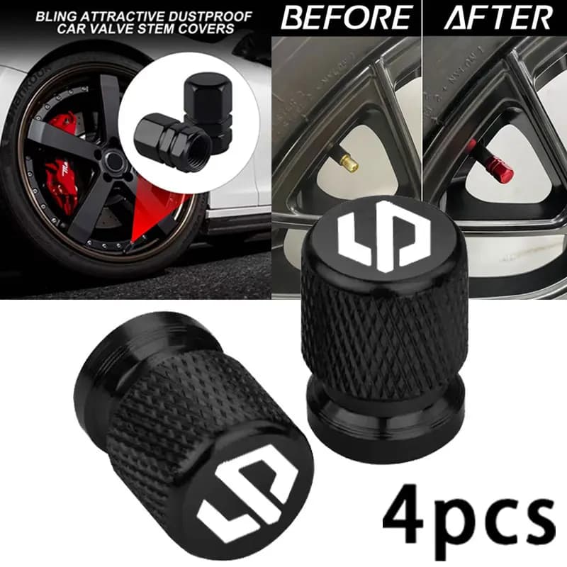 Car Wheel Tire Valve Caps Tyre Stem Covers Airdust Waterproof For Leapmotor Leap T03 C11 C01 C16 T03 S01 B01 B10 C10 C16