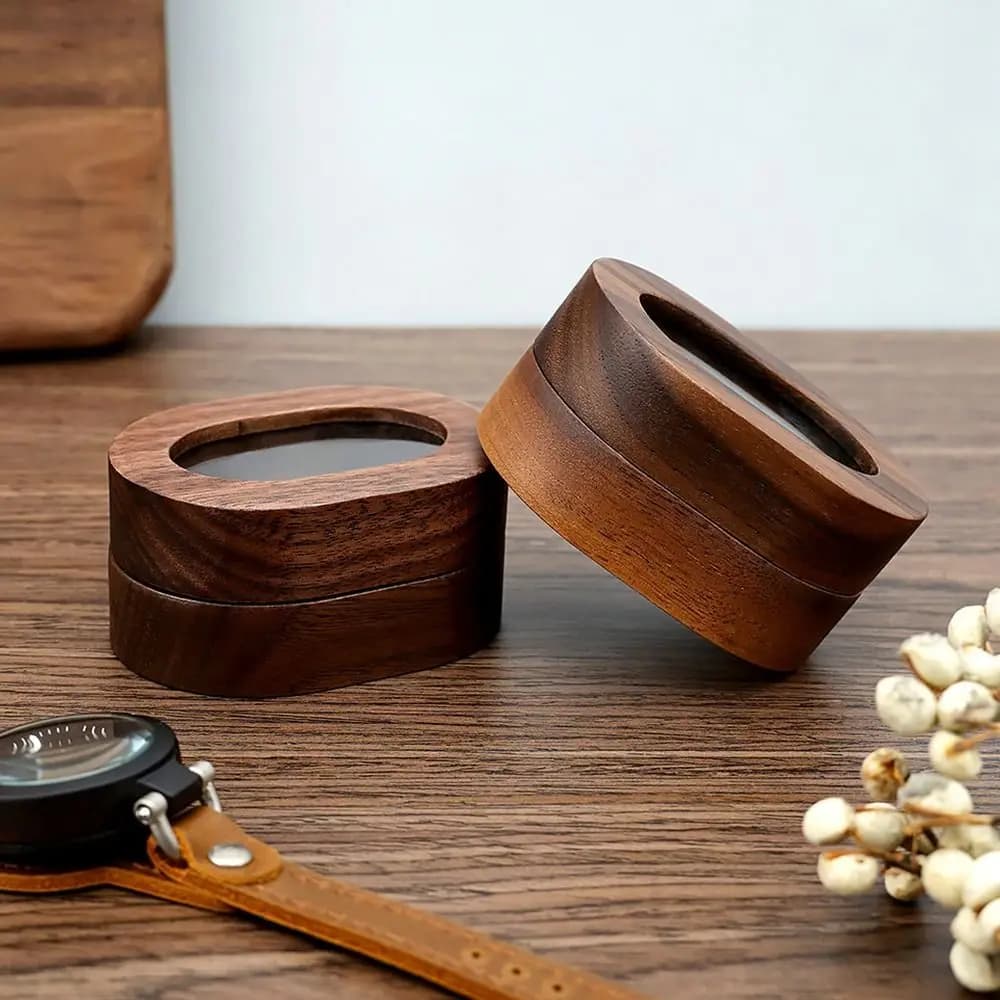 High-quality Gifts Case Retro Ring Storage Box Lover Ring Display Box Jewelry Box Storage Holder