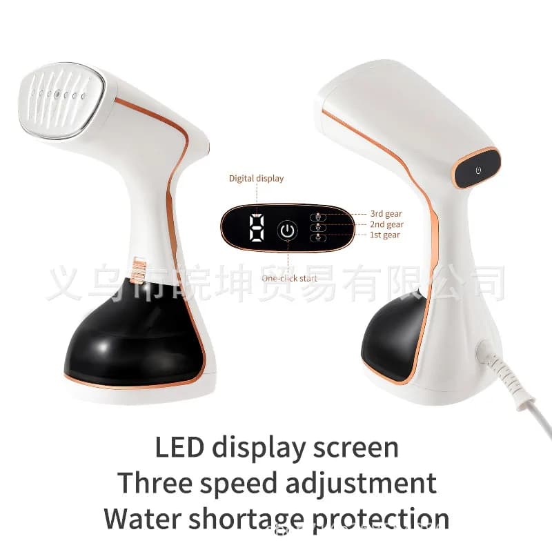 Touch Screen Handheld Garment Steamer Steam Iron Mini Vertical Clothes Ironing Machine Steam Brush for Home Travel Use