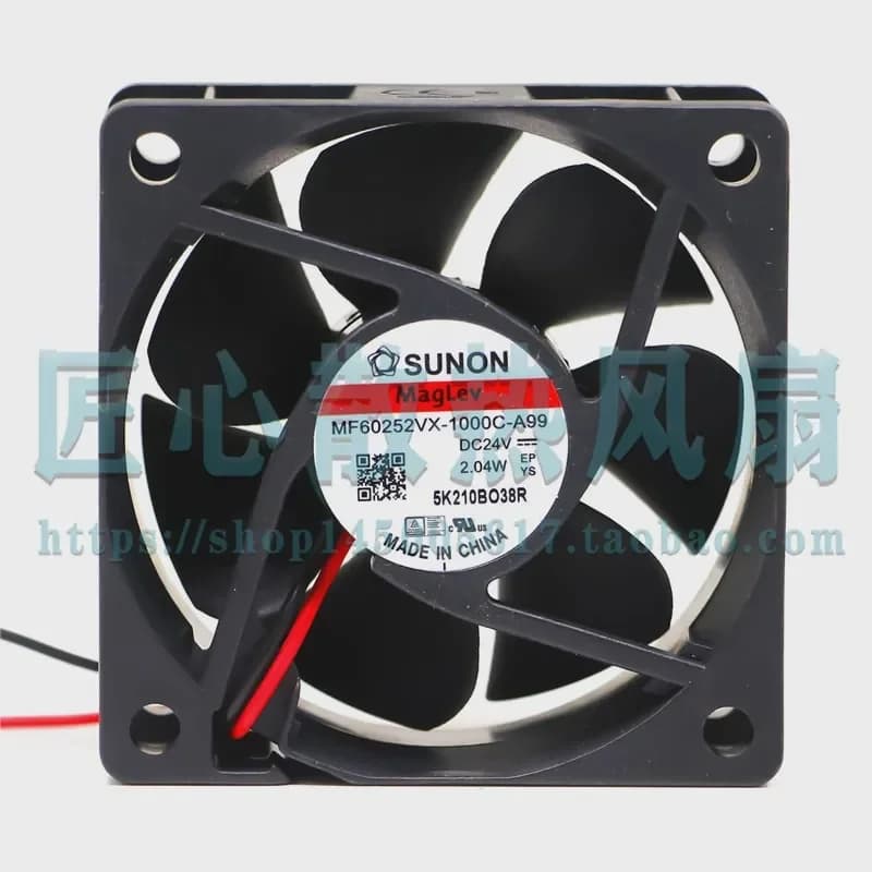 MF60252VX-1000C-A99 SUNON Fan for 6025 24V 6 cm Large Air Volume Inverter Fan