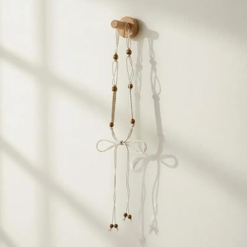 Fashion Thin Waist Rope for Women with Knotted Design for Dress Decoration