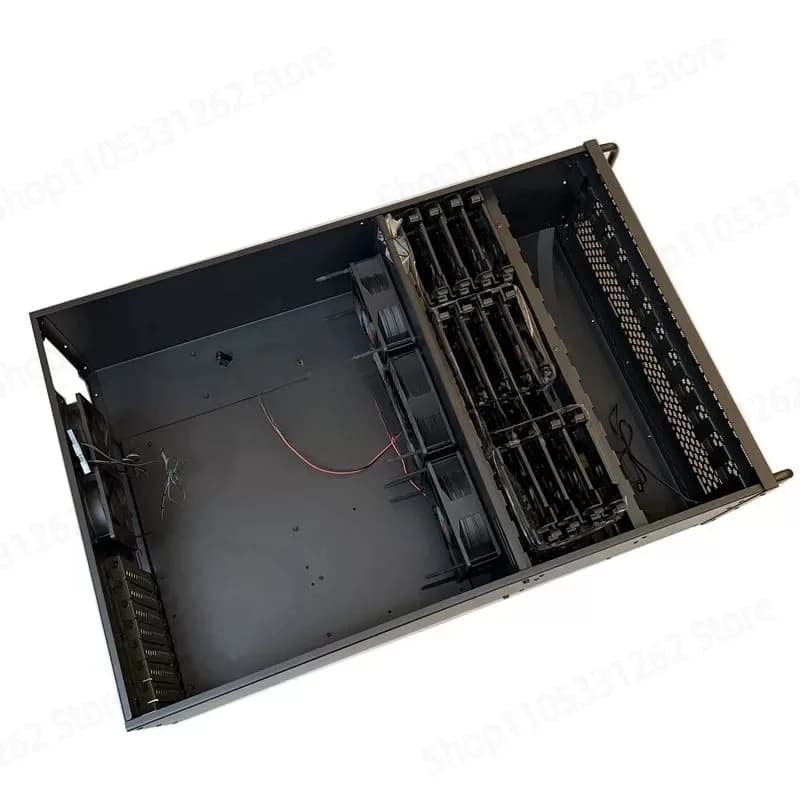 4U 24 Bay Hot Swap Rackmount Chassis ATX NAS Storage Server Case