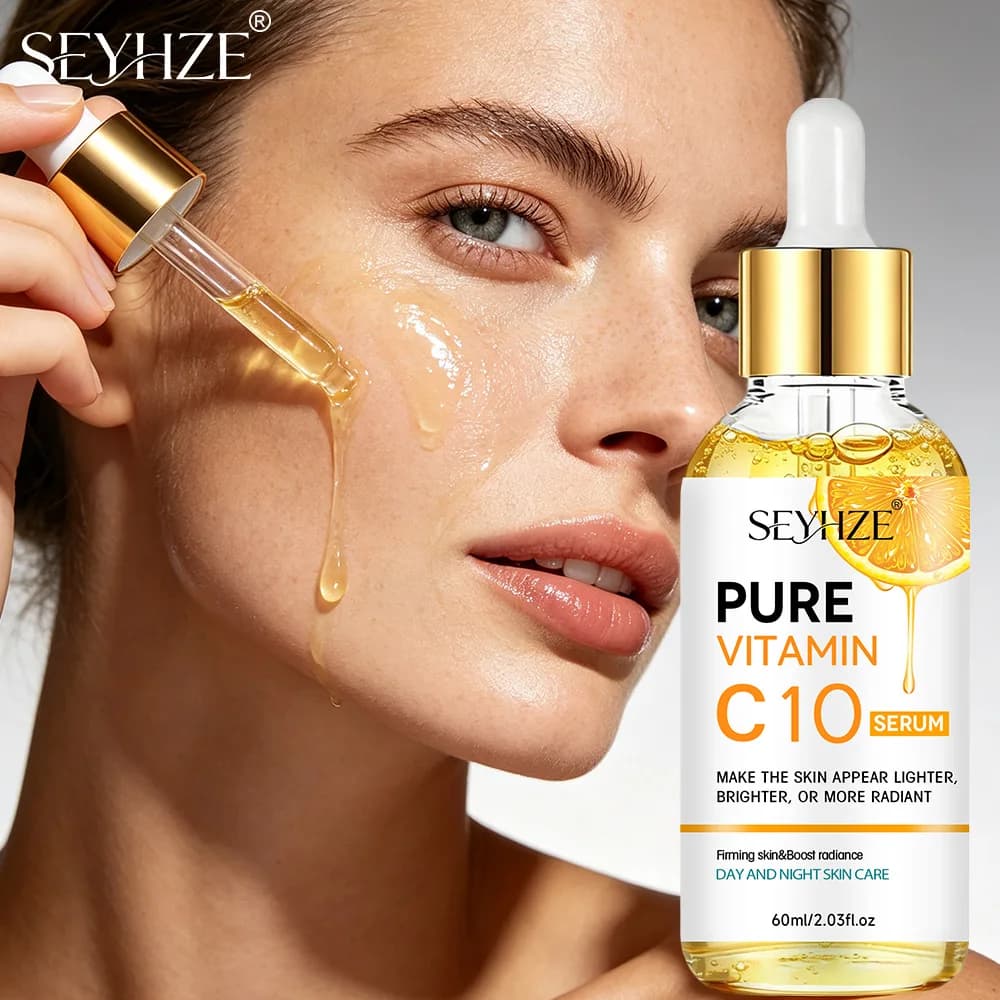 SEYHZE Day & Night Moisturizing Serum – Niacinamide, Collagen, Vitamin C | Brightening, Firming, Triple-Action | 72H Hydration,