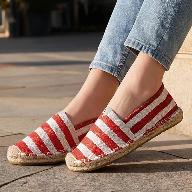 Summer Autumn Women Canvas Shoes Breathable Women's Casual Shoes Slip-On Hemp Shoes Graffiti Espadrilles Women Footwear Flats