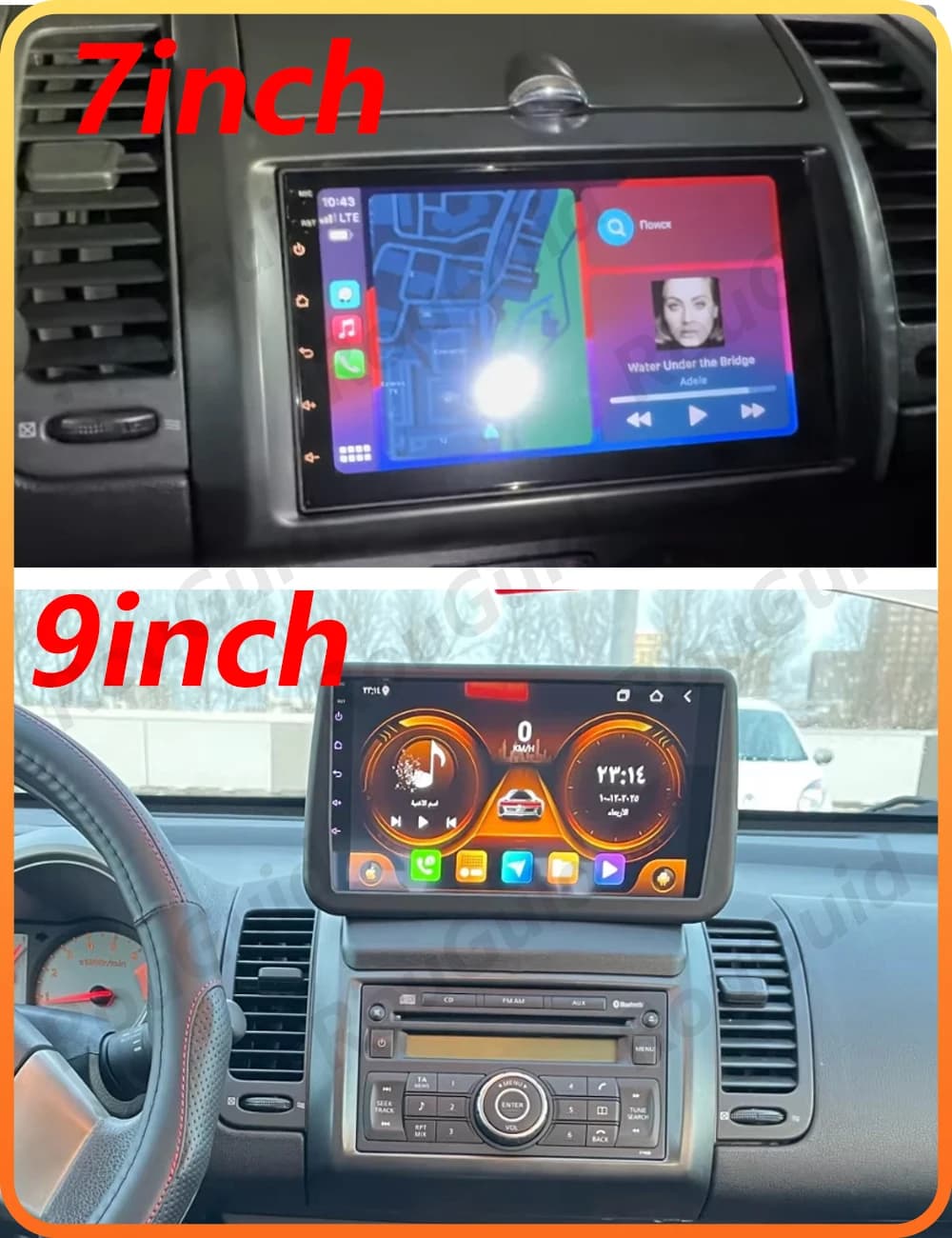 Carplay Car Radio Autoradio For Nissan Note 2004 - 2012 Head Unit DSP Touch Screen GPS Navigation Multimedia Player 2k 5G Wifi