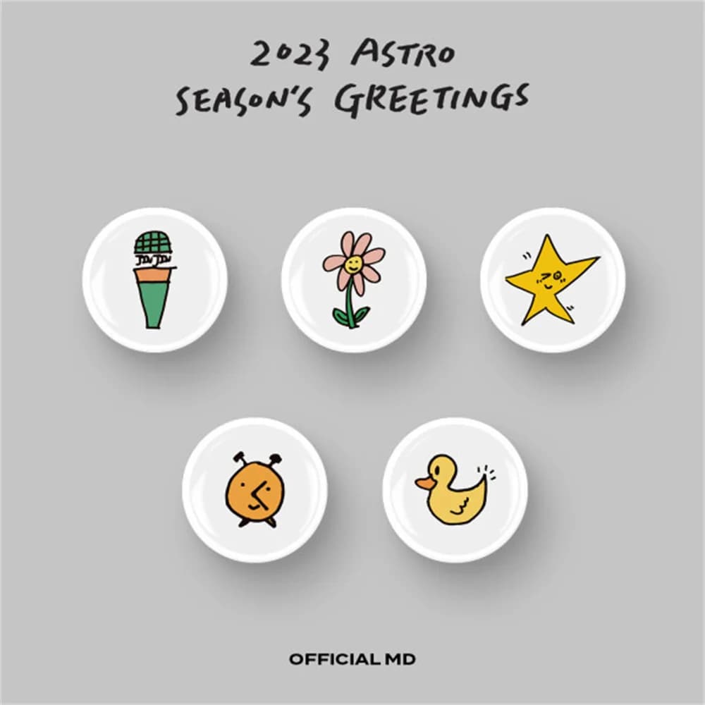 Supporto per cellulare Idols ASTRO in acrilico HD, Edizione 2023 SEASON GREETINGS, Smart Tok Lazy Man Bracket, MOONBIN EUNWOO, Regali per i fan, Anello per telefono