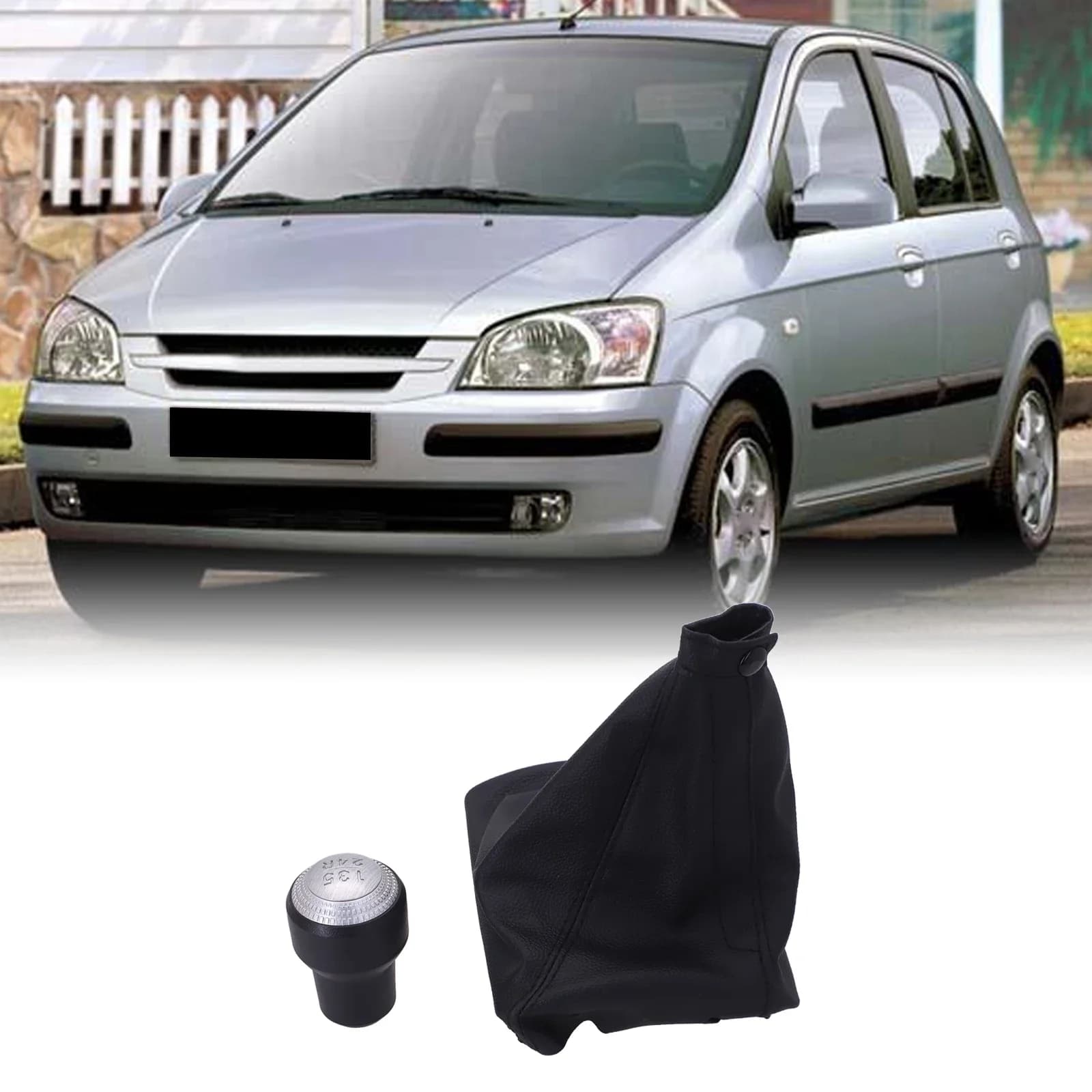 Set di ghette cambio manuale a 5 velocità per Hyundai Getz 2002-2010 Testa velocità 5R con interruttori di copertura Controlli Accessori auto