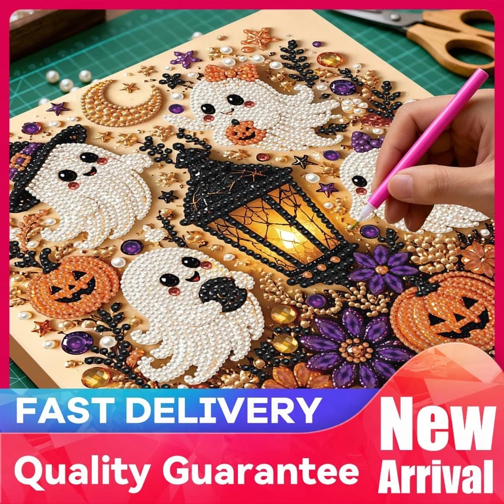 DIY Pearl Painting Art Kits with Frame 7.87x7.87in Pearl Gem Paintings Picture Arts Craft for Adults/Beginners Gift Home Decor