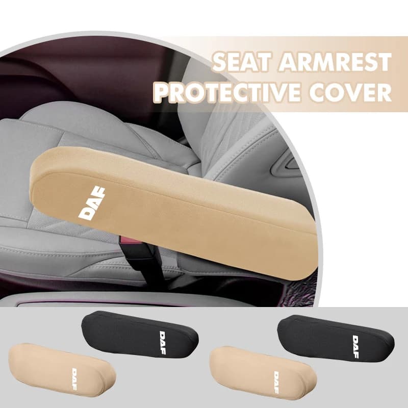 Car Armrest Dust-proof Hand Protector Comfortable Elastic Cloth Covers For DAF XF XG CF LF XF CF